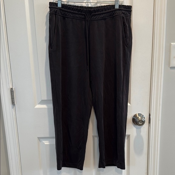 Athleta Womens Large Soft High Waisted Sweatpants Elastic Waistband Breathable - Picture 2 of 10